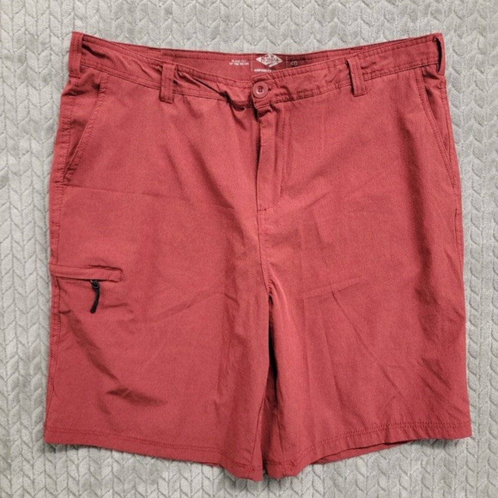 HanTon Mens Amphibian In And Out Of Water Mens 40‎ Red Shorts Trunks